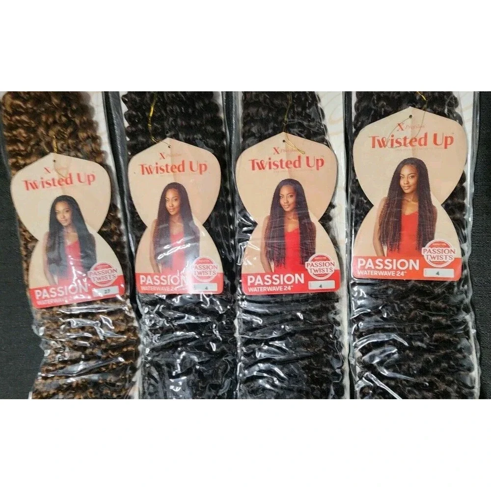 4pk Outre X-Pression Twisted Up - Color 4 27‎ New